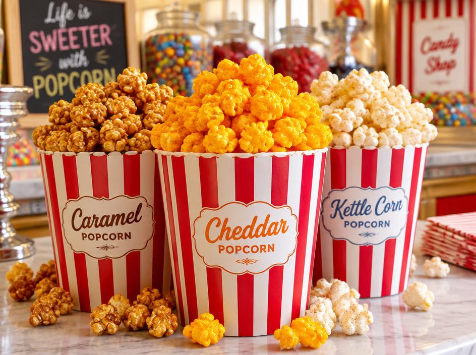 Gourmet Popcorn at Gourmet Popcorn