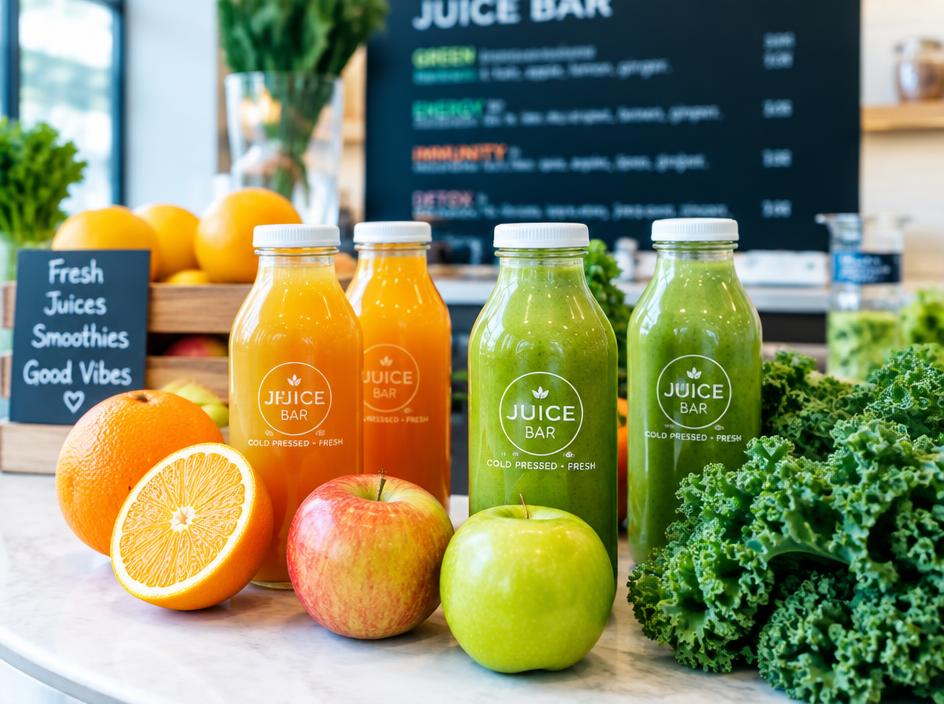 Juices, Smoothies & Light Bites at Nihit Cafe & Juice Bar
